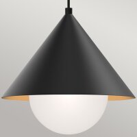 Suspension métal verre L : 34,3 cm H : max. 221,9...