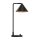 Schreibtischlampe Metall 51 cm hoch Schwarz verstellbar