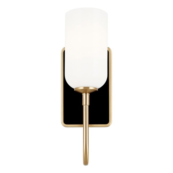 Badlampe Wand Metall Glas 33,8 cm hoch IP44 G9 LED 3000 K
