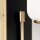Badlampe Wand Metall Glas 33,8 cm hoch IP44 G9 LED 3000 K