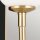 Badlampe Wand Metall Glas 33,8 cm hoch IP44 G9 LED 3000 K