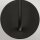 Applique Métal Verre 29,2 cm de haut Noir E14 Moderne