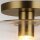 Deckenleuchte Glas Metall Ø 30,5 cm rund E27 Modern