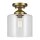 Deckenleuchte Glas Metall E27 Ø 21,6 cm in Messing klein