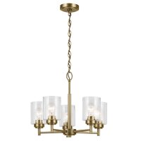 Lustre métal verre 50,2 cm de large H : max. 144,4 cm