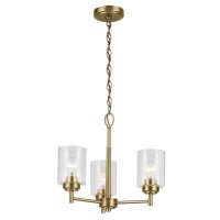 Lustre métal verre 45,8 cm de large H : max. 140,3 cm