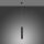 Suspension LED rechargeable Noir Métal Touch Variation 3 W
