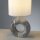 Dekorative Tischlampe Keramik Stoff 30 cm E27 blendarm