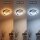Applique LED Blanc Noir 40 W 4680 lm H:45 cm