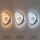 Applique LED Blanc Noir 40 W 4680 lm H:45 cm