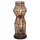 Boho Stehlampe Bambus Metall Schwarz E27 H:60 cm Modern