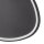 LED Deckenlampe Schwarz Alu dimmbar 58W 3000/4000/6500K
