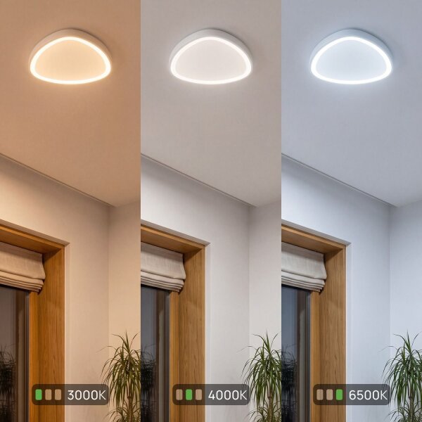 Applique LED Blanc 40 W dimmable Changement de température de couleur