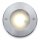 LED Einbaustrahler Edelstahl Glas Nickel IP67 Ø12 cm