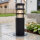 Wegeleuchte Edelstahl Schwarz IP44 E27 30 cm Poller