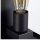 Wandlampe Außen Schwarz Aluminum E27 IP44 B:11,5 cm