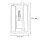 Wandlampe Außen Schwarz Aluminum E27 IP44 B:11,5 cm