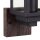 Applique Vintage Noir Bois H:32 cm IP44 E27