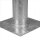 Sockelleuchte verzinkt Aluminium E27 IP44 Sensor 50 cm