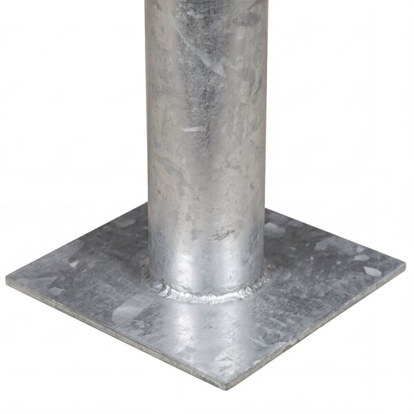 Sockelleuchte verzinkt Alu E27 IP44 Sensor H:100 cm
