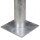 Sockelleuchte verzinkt Alu E27 IP44 Sensor H:100 cm