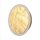 LED Deckenlampe Gold Ø40 cm 3500 K 3 Stufen dimmbar