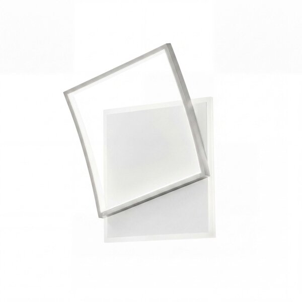 LED Deckenlampe Alu Weiß Silber 3000/4000/6500 K 42 cm