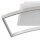 LED Deckenlampe Alu Weiß Silber 3000/4000/6500 K 42 cm