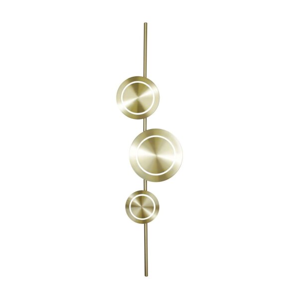 LED Wandleuchte indirekt dimmbar Gold 120 cm 18W 3000K