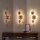 LED Wandleuchte indirekt dimmbar Gold 120 cm 18W 3000K