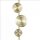 LED Wandleuchte indirekt dimmbar Gold 120 cm 18W 3000K