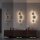 Applique LED argent H:120 cm 1008 lm 3000 K dimmable