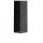 Applique Noir Blanc Boule de verre E14 H:60 cm 2 flammes