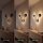Applique LED aluminium dimmable H:44 cm 3000 K noir