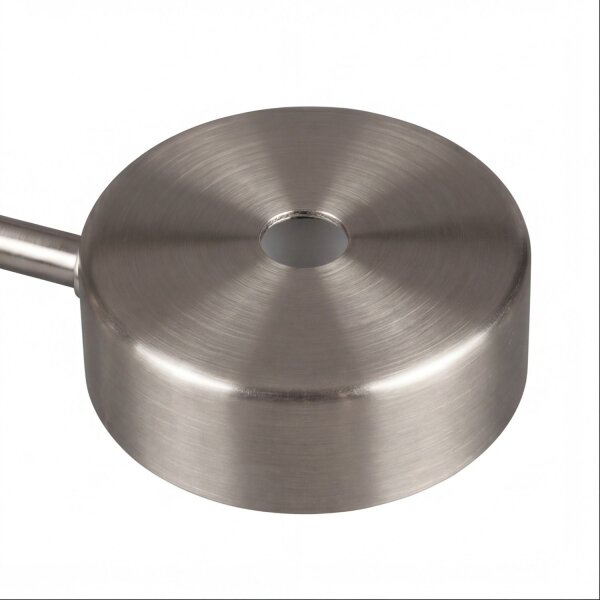 LED Wandlampe indirekt dimmbar in Nickel B:33 cm 3000K