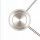 LED Wandlampe indirekt dimmbar in Nickel B:33 cm 3000K