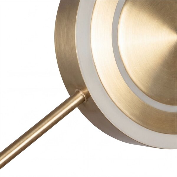 Applique LED aluminium dimmable H:53 cm 3000 K or