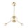 Applique LED aluminium dimmable H:53 cm 3000 K or
