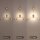 Applique LED aluminium dimmable H:53 cm 3000 K or