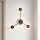 LED Wandlampe indirekt dimmbar Schwarz 53 cm 18W 3000K