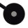 LED Wandlampe indirekt dimmbar Schwarz 53 cm 18W 3000K