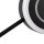 LED Wandlampe indirekt dimmbar Schwarz 53 cm 18W 3000K
