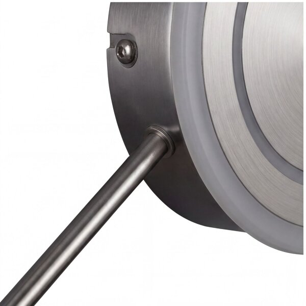LED Wandlampe indirekt dimmbar in Nickel H:53 cm 3000K