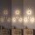 LED Wandlampe indirekt dimmbar in Nickel H:53 cm 3000K