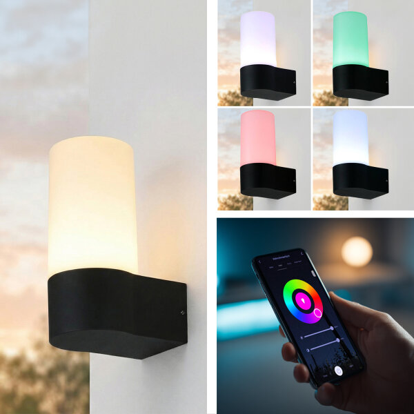 Lampe dextérieur LED Smart Home changement de couleur RGB IP44