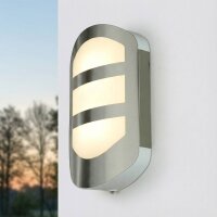 Lampe dextérieur LED acier inoxydable 28 cm de...