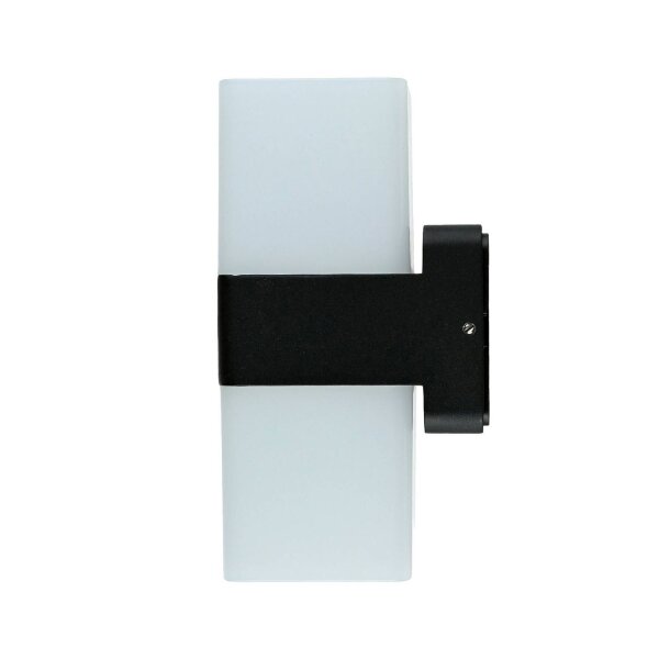 LED Außenlampe Up Down IP44 3000 K H: 20,5 cm blendarm
