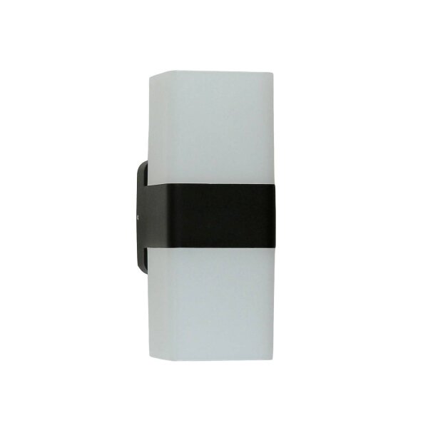 LED Außenlampe Up Down IP44 3000 K H: 20,5 cm blendarm