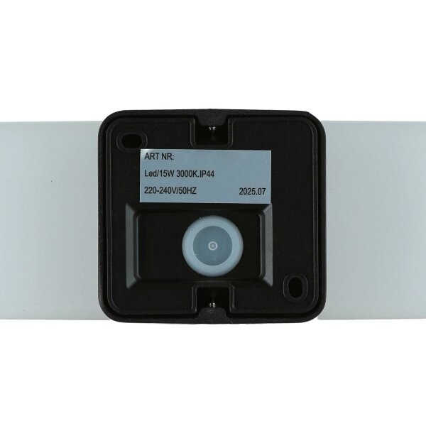 LED Außenlampe Up Down IP44 3000 K H: 20,5 cm blendarm