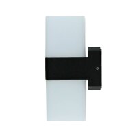 LED Außenlampe Up Down IP44 3000 K H: 20,5 cm blendarm